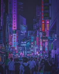 Shibuya Tokyo By F7 Cyberpunk City City Aesthetic Aesthetic Japan