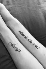 Magical Harry Potter Inspired Couples Tattoos For You And Your Forever Muggle Obsev