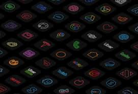 >meticulously crafted app icon template for ios 14, ipados 14, macos big sur, watchos 7 and imessage apps for use with sketch. Free Neon App Icon Pack For Ios 14 Titanui