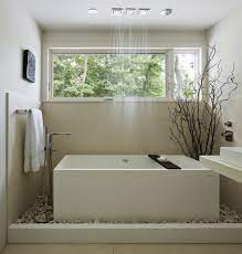 Nymb spa decor, zen garden theme stone and bamboo on black shower curtain,polyester fabric yoga bathroom decorations, bath curtains hooks included, 69x70 inches, green 4.5 out of 5 stars 43 $19.99 $ 19. Photo Zen Bathroom Ideas For A Relaxing Decoration A Spicy Boy