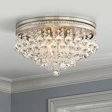Complement your décor with a flush mount light fixture, available in a variety of styles and sizes. Crystal Flush Mount Lighting Lamps Plus