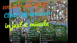 (how to unlock ammunation!) 4,083 views4k views. Unlock All Map In Gta San Andreas In 2 Minute Youtube