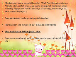 Web rasmi yb dato' zainol fadzi bin hj. Kepupusan Flora Flauna Ppt Download
