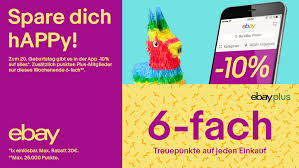 Es gibt jedoch außerdem verschiedene anbieter, die einen entsprechenden service ermöglichen, wie z. Ebay Feiert Weiter Mit Ebay Plus Sechsfach Punkten Und Zusatzlich Uber Die Ebay App 10 Prozent Sparen Ebay Inc