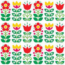 Stenciling this is so easy in the paint color of your choice. Download Swedish Floral Retro Pattern Traditional Folk Art Design Stock Illustration 140201782 Folk Art Flowers Scandinavian Folk Art Polish Folk Art