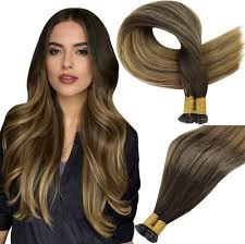 Amazon.com : Full Shine Genius Weft Hair Extensions Human Hair Color Dark  Brown To Ash Brown Mix Blonde Sew In Extensions For Women Hand Tied Weft  Hair Extensions Straight Hair 18 Inch