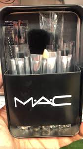More information about mac makeup brush sets is available on the website makeup4me.net. Mack M A C Fiber Makeup Brush Set 12 Pieces Black Amazon In Beauty