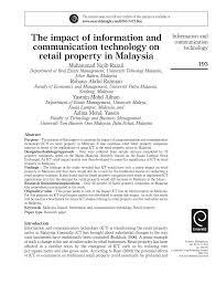 All in all, if the government does not introduce gst under the above mentioned circumstances, malaysia's credit ratings will be cut. Pdf The Impact Of Information And Communication Technology On Retail Property In Malaysia