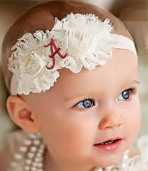 Amazon.com: Future Tailgater Alabama Crimson Tide Baby/Toddler Shabby  Flower Headband Hair Bow (Toddler/16) : Sports & Outdoors