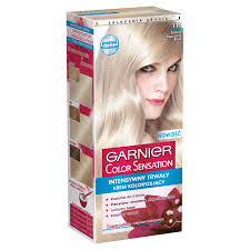 The bright blonde shampoo helps blonde hair to shine brightly and may help the color last longer. Garnier Color Sensation Cream Coloring 111 Silver Super Bright Blond Online Shop Internet Supermarket