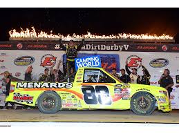 The nascar camping world truck series (formerly the nascar supertruck series presented at the end of the 2008 nascar craftsman truck series schedule, craftsman stopped sponsoring the teams like richard childress racing, a cup team with 31 truck wins,10 shut down their truck. 2017 Matt Crafton 88 Menards Eldora Raced Win 1 24 Ho Truck Diecast Car Dirtdiecast Com