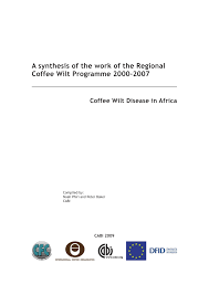 Best overall drip coffee maker: Pdf Coffee Wilt In Africa Final Technical Report Of The Regional Coffee Wilt Programme 2000 07
