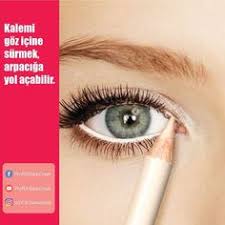 Goz Kalemini Goz Icine Surmek Yag Kanallarinin Agzini Tikayarak Arpaciga Veya Salazyon Dedigimiz Yag Kistine Yol Acabilir O Yuzden Kalemi Goz Arp Yag Yuzler