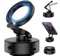 Amazon.com: Electric Vacuum Magnetic Suction Phone Mount ...