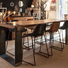 Une Selection Unique Des Plus Belles Tables Artisanales For Me Lab High Table Kitchen High Dining Table Outdoor Dining Table Diy