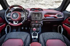Garage Italia Custom Presents The New Jeep Renegade For The Montreaux Jezz Festival Interior Is Customised With Jeep Renegade Jeep Renegade Interior Renegade