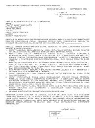 Beberapa instansi telah menyediakan format surat lamaran yang bisa diunduh oleh pelamar. Surat Lamaran Cpns