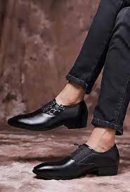 Black Slip On Dress Shoe With Side Drawstring Lace Slip On Dress Shoe Best Shoes For Men Black Slip Ons