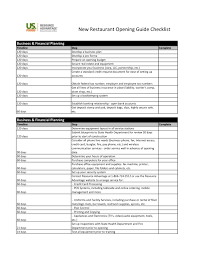 A dwc only includes behaviors that align with your priorities. Free 6 Restaurant Opening Checklist Forms In Pdf Ms Word