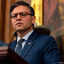 House Speaker Mike Johnson said the shutdown of the federal government over  a budget impasse in Congress gives President Donald Trump "the keys to the  kingdom." MORE: https://bit.ly/4mPED1V