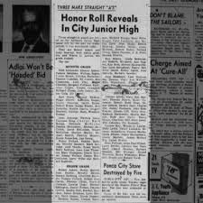 Honor Roll Reveals in City Junior High