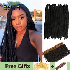 Natural hair like dreadlocks is a reflection of culture & heritage, he tweeted. Bella Dreadlocks Hair Extensions Crochet Hair Black Brown Synthetic Hair 60 Strands Dreadlock For Women And Men 20 Inch Handmade Dread Loc Faux Loc Aliexpress