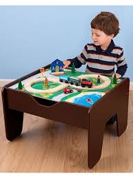 Our Sturdy 2 In 1 Activity Table With Double Sided Play Board Features A Landscape On One Side For The 30 Piece Tra Kids Activity Table Activity Table Kidkraft