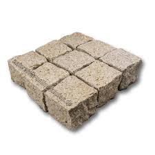 Pflastersteine für die vielseitige gartengestaltung. Pflastersteine Granit Gelb 8 11 Naturstein Online Kaufen De