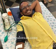 Blood Donation and Hair Donation Camp held at Holy Cross Church, Cordel