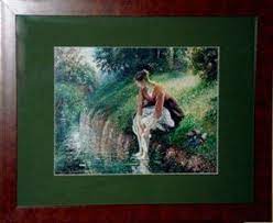 How To Use Standard Size Frames For Odd Sized Prints Famous Works Of Art Framing Diamond Paintings Diamond Painting Framing