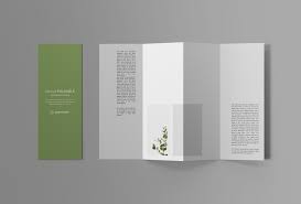 Vertical Foldable Brochure Mockup Brochure Mockup Free Brochures Mockups Brochure Mockup Psd Free