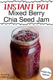 mixed berry jam in the instant pot