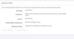 Prospective utme candidates & direct entry candidates with steps i will list here can check their 2020/2021 jamb caps is an acronym representing the joint admission and matriculation board central admission processing system. Ksusta Admission List Out On Jamb Caps 2020 2021 Session Justloadedblog Get The Latest Updates
