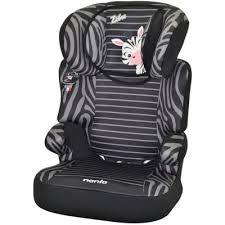 Nania Group 23 Befix High Back Booster Seat Zebra Baby George In 2020 Car Seats Baby Car Seats Booster Car Seat