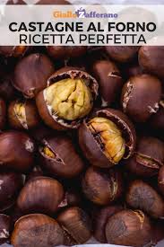 Disponete le castagne su una teglia. Castagne Al Forno Ricette Ricette Di Cucina Battute Sul Cibo