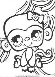 Before recognizing it further, you need to know first what little pet shop is. Littlest Pet Shop Girly Monkey Cute Coloring Pages Free To Print Cute Coloring Pages Monkey Coloring Pages Animal Coloring Pages