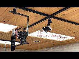 Center the camera in the tile step 3: Diy Camera Mount Ceiling Track Installation Best Materials To Use For Camera Mounts Installing Camera Overhead Mounts In 2021 Diy Ceiling Diy Camera Diy Organisation