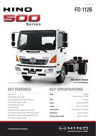 Tippers, tipper trucks, dump trucks. Fd 1126 Hino Australia S Manualzz