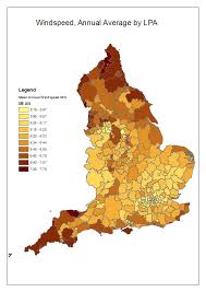 The strength of the winds here can be explained by the halfmoon form of the bay; England S Windiest And Least Windy Lpas Nppf Decisions Decisions Decisions
