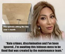 Farrah Abraham trashed apartment complex