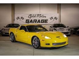 The ron fellows edition z06 corvette featured a special charcoal leather interior with red inserts, a red center armrest, and a special dashboard treatment. Corvette C6 Z06 Yellow Used Search For Your Used Car On The Parking