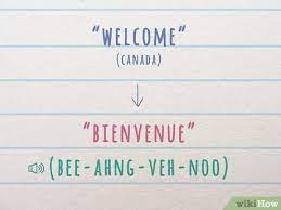 Here is the translation and the french word for welcome: 4 Ways To Say You Re Welcome In French Wikihow