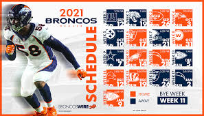 The 2013 season was the denver broncos' 44th in the national football league and 54th overall. Denver Broncos Schedule Dates Tv Networks Set For 17 Game Season