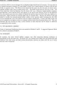 Protect multiple assets with one llc. Series Llc A Sample Transaction Philip D Weller Dla Piper Llp Us 1717 Main Street Suite 4600 Dallas Tx Pdf Free Download