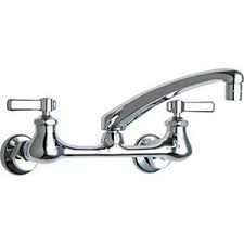 chicago faucets 540 ldl8abcp wall