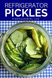 Whole spices, herbs, garlic, and other ingredients are often added to the pickling liquid to intensify flavors. Easy Dill Lovers Refrigerator Pickles Pinch And Swirl