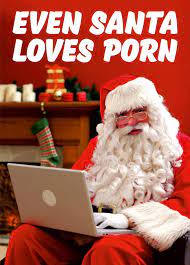 Evan Santa Loves Porn Christmas Card | Scribbler