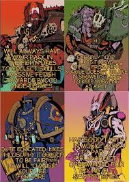 If You Have To Choose One Chaos Space Marine As A Friend Who Would You Chose And Why Warhammer 40k Memes Warhammer 40k Artwork Warhammer Fantasy