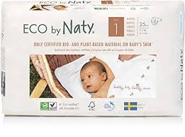 Bei der wahl einer zu großen kann der urin, vor der absorption an der. Eco By Naty Bio Windeln Grosse 1 2 5 Kg 4er Packung Veggiesearch