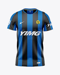 Men S Soccer Jersey Mockup In Apparel Mockups On Yellow Images Object Mockups